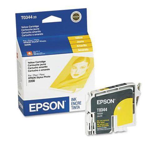 Original Epson T034420 (34) Ink, Yellow