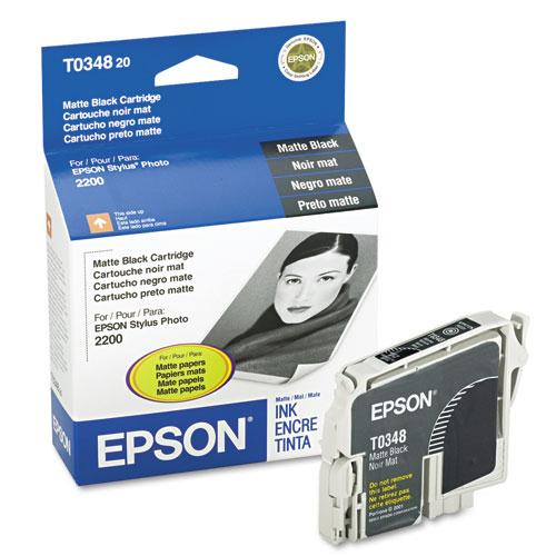 Original Epson T034820 (34) Ink, Matte Black