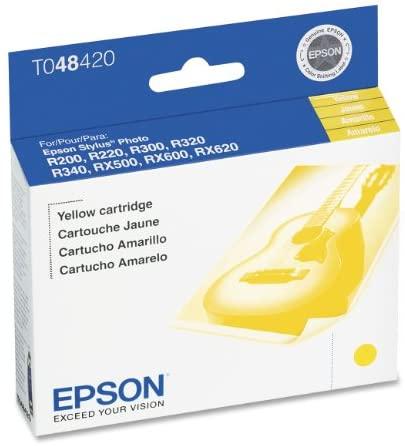 Original Epson 48 Yellow Ink Cartridge, T048420