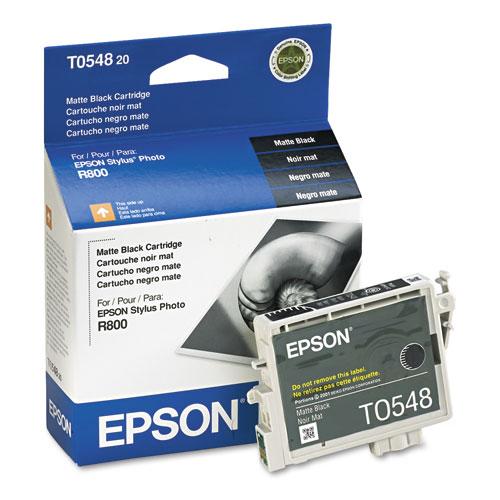Original Epson T054820 (54) Ink, Matte Black