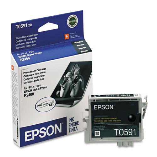 Original Epson T059120 (59) UltraChrome K3 Ink, Photo Black