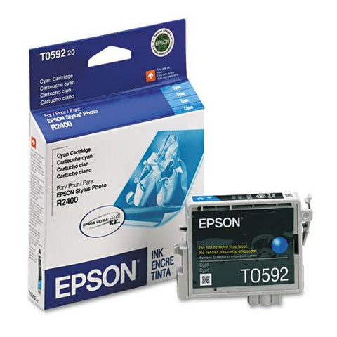 Original Epson T059220 (59) UltraChrome K3 Ink, Cyan