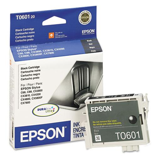 Original Epson T060120 (60) DURABrite Ink, Black