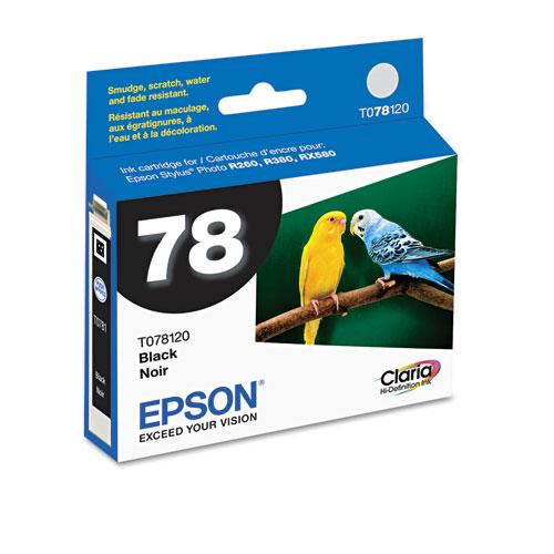 Original Epson T078120 (78) Claria Ink, Black