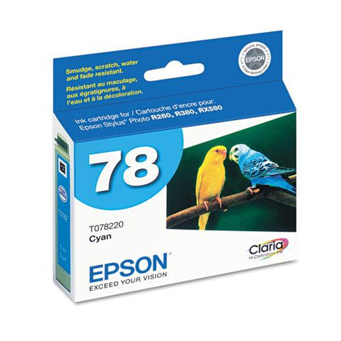 Original Epson T078220 (78) Claria Ink, Cyan