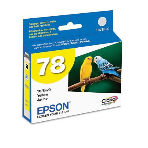 Original Epson T078420 (78) Claria Ink, Yellow