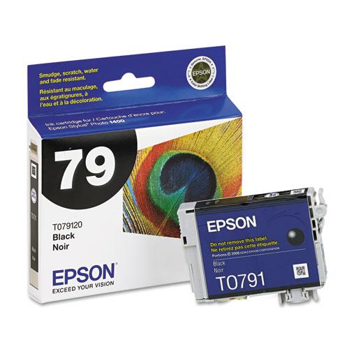 Original Epson T079120 (79) Claria Ink, Black