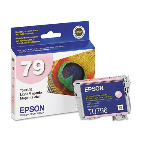 Original Epson T079620 (79) Claria Ink, Light Magenta