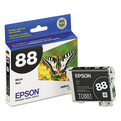 Original Epson T088120 (88) Ink, Black