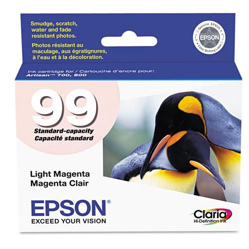 Original Epson T099620 (99) Claria Ink, Light Magenta