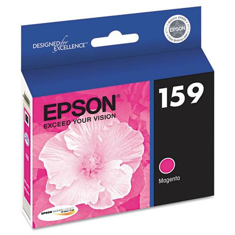 Original Epson T159320 (159) UltraChrome Hi-Gloss 2 Ink, Magenta