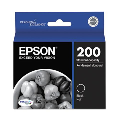 Original Epson T200120 (200) DURABrite Ultra Ink, Black