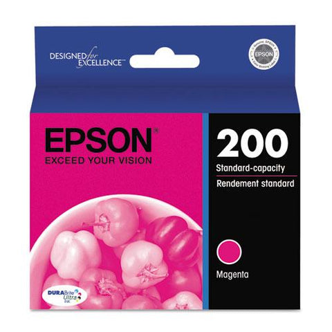 Original Epson T200320 (200) DURABrite Ultra Ink, Magenta