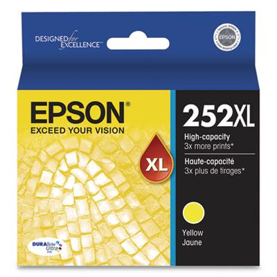 Original Epson T252XL420 Dura Brite Ultra XL Yellow Inkjet Cartridge