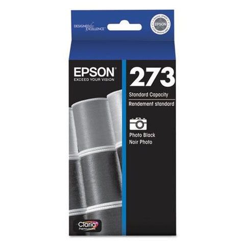 Original Epson T273120 (273) Claria Ink, Photo Black