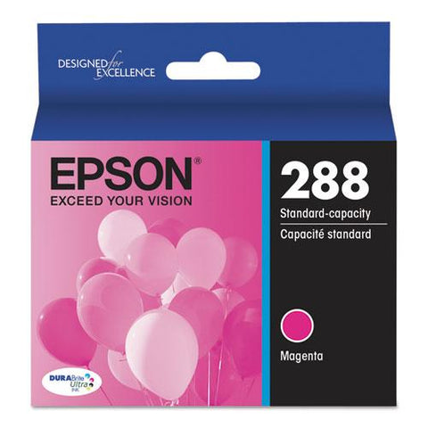 Original Epson 288 DURABrite Ultra Inks, Standard-Yield, Magenta