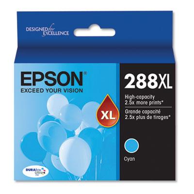 Original Epson 288XL, Cyan Ink Cartridge, High Capacity