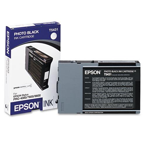 Original Epson T543100 (T5431) Ink, Black