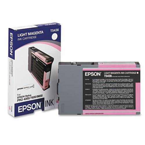 Original Epson T543600 (T5436) Ink, Light Magenta