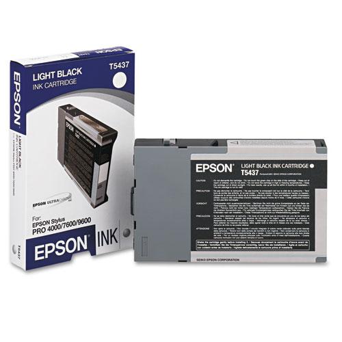 Original Epson T543700 Ink, Light Black