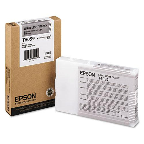 Original Epson T605900 (60) Ink, Light Light Black