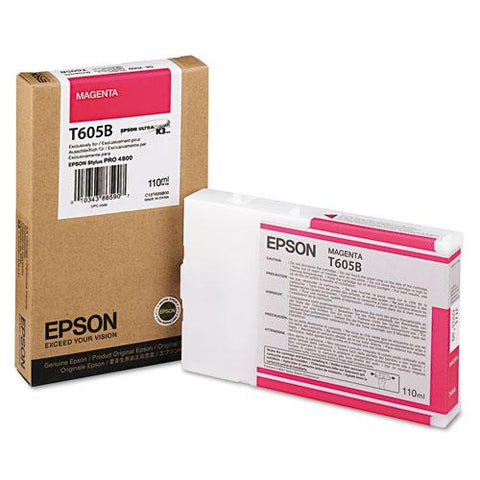 Original Epson T605B00 Ink, Magenta