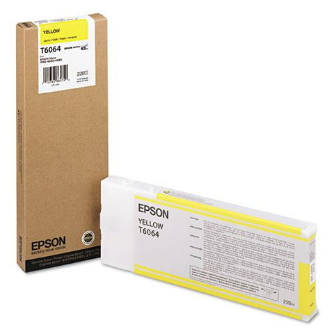 Original Epson T606400 (60) Ink, Yellow