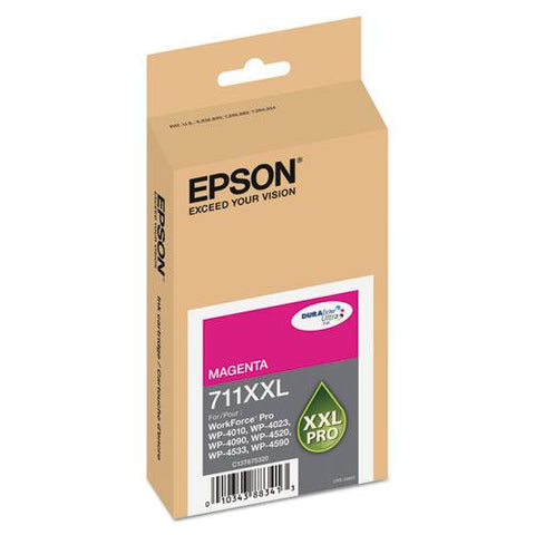 Original Epson T711XXL320 (711XL) DURABrite Ultra High-Yield Ink, Magenta