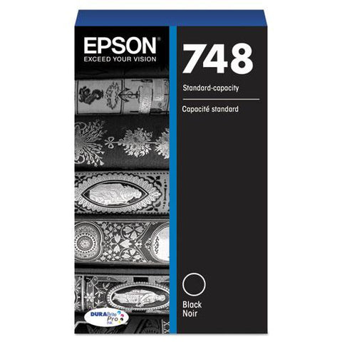 Original Epson T748120 (T748) DURABrite Pro Ink, Black