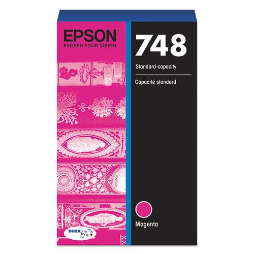 Original Epson T748320 (T748) DURABrite Pro Ink, Magenta