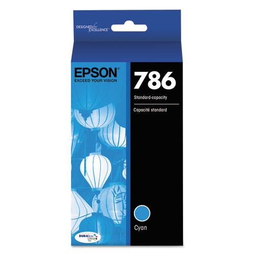 Original Epson T786220 (786) DURABrite Ultra Ink, Cyan