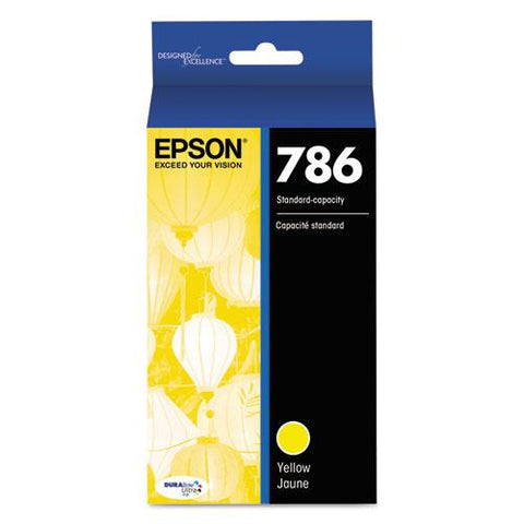 Original Epson T786420 (786) DURABrite Ultra Ink, Yellow
