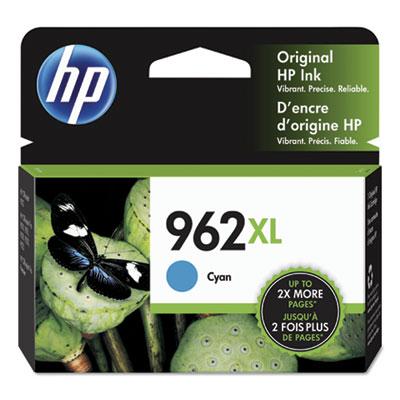 Original HP 962XL Cyan Ink Cartridge, HP 3JA00AN