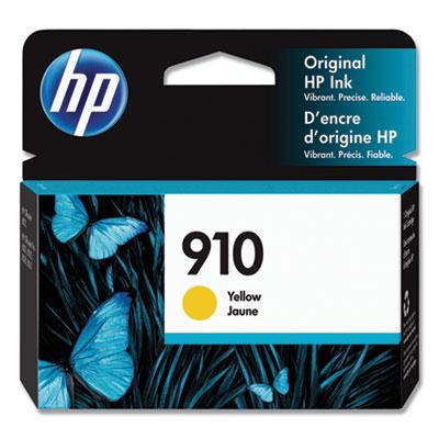 Original HP 910 Yellow Ink Cartridge, HP 3YL60AN