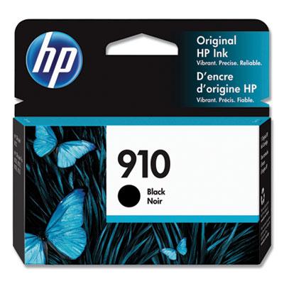 Original HP 910 Black Ink Cartridge, HP 3YL61AN