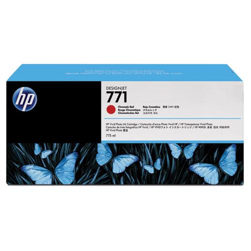 Original HP 771, (CR251A) 3-pack Red Original Ink Cartridges