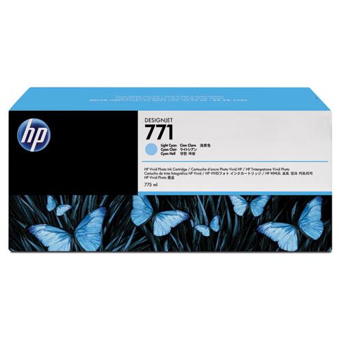 Original HP 771, (B6Y44A) 3-pack Light Cyan Original Ink Cartridges