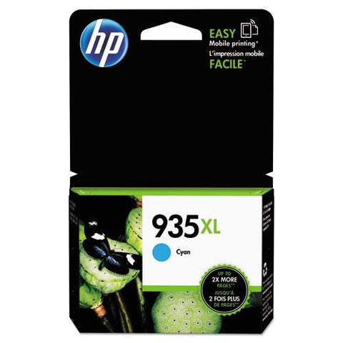 Original HP 935XL, (C2P24AN) High Yield Cyan Original Ink Cartridge