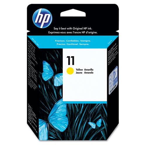 Original HP 11, (C4838A) Yellow Original Ink Cartridge