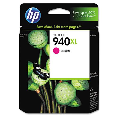 Original HP 940XL, (C4908AN) High Yield Magenta Original Ink Cartridge