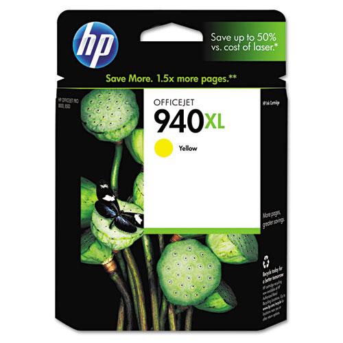 Original HP 940XL, (C4909AN) High Yield Yellow Original Ink Cartridge