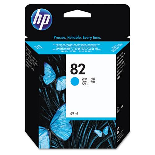 Original HP 82, (C4911A) Cyan Original Ink Cartridge