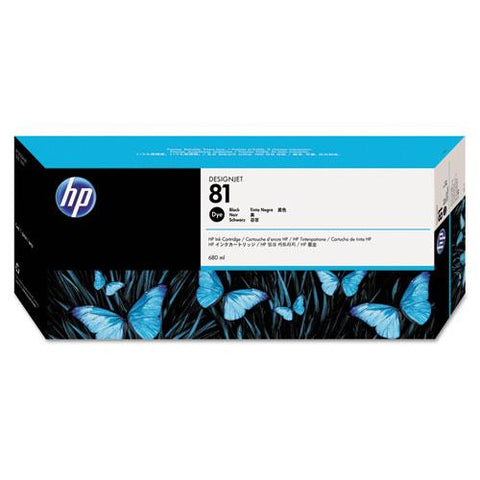 Original HP 81 (C4930A) Black Original Ink Cartridge