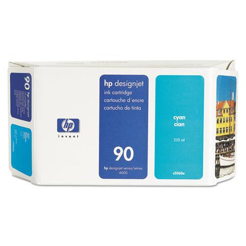 Original HP 90, (C5060A) Cyan Original Ink Cartridge