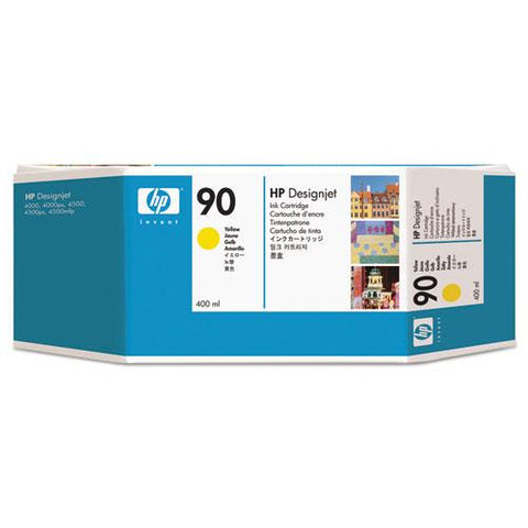 Original HP 90, (C5065A) Yellow Original Ink Cartridge