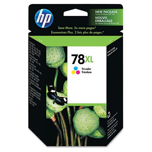 Original HP 78XL, (C6578AN) High Yield Tri-Color Original Ink Cartridge