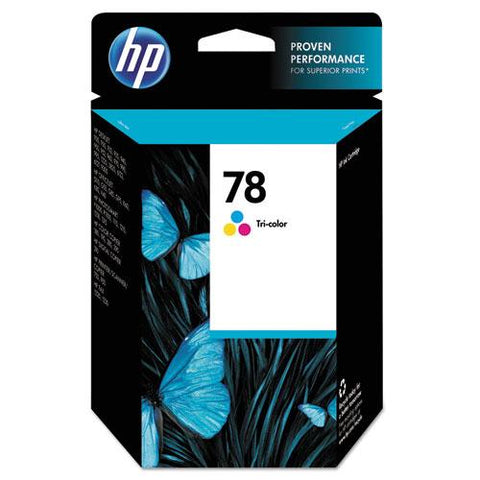 Original HP 78, (C6578DN) Tri-Color Original Ink Cartridge