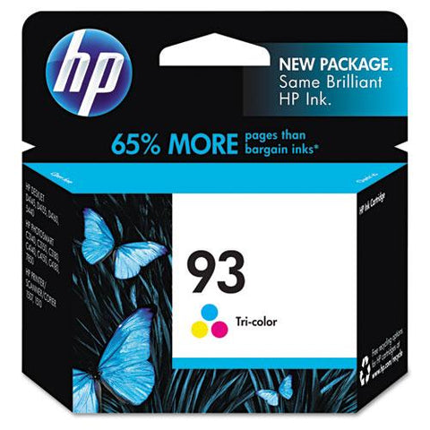 Original HP 93, (C9361WN) Tri-color Original Ink Cartridge