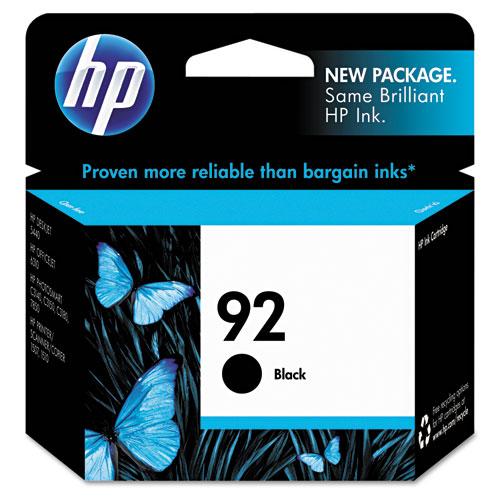 Original HP 92, (C9362WN) Black Original Ink Cartridge