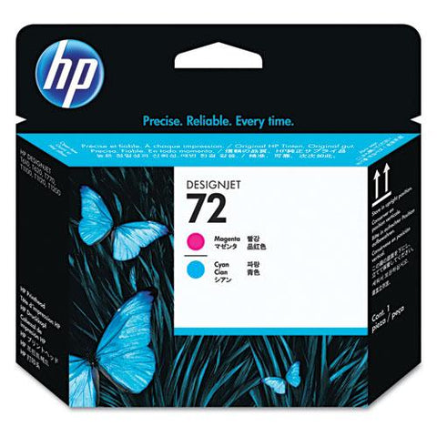 Original HP 72, (C9383A) Magenta/Cyan Printhead